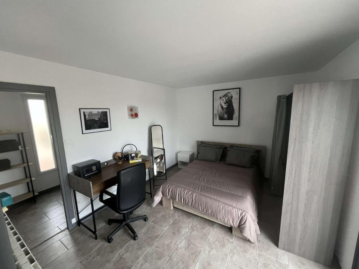 Superbe Appartement Avec Piscine Et Spa Privatif Villeneuve-lès-Béziers 外观 照片